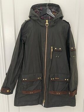Barbour Lennox Lightweight Waxed Cotton Jacket